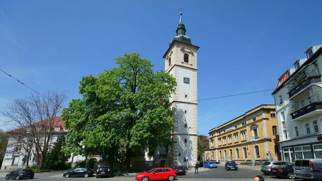 Katholische Cruciskirche, Neuwerkstraße, Glockenturm